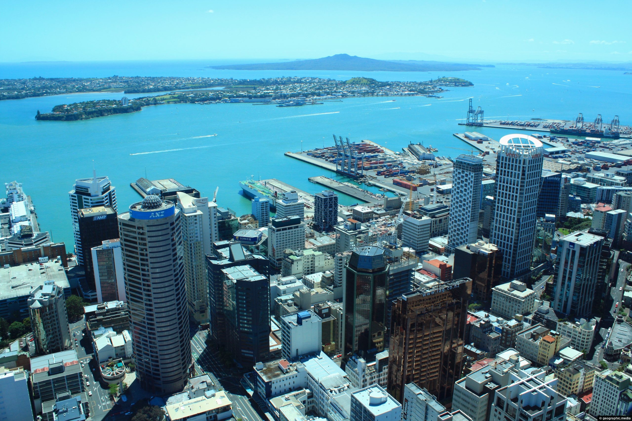 Auckland CBD  Geographic Media