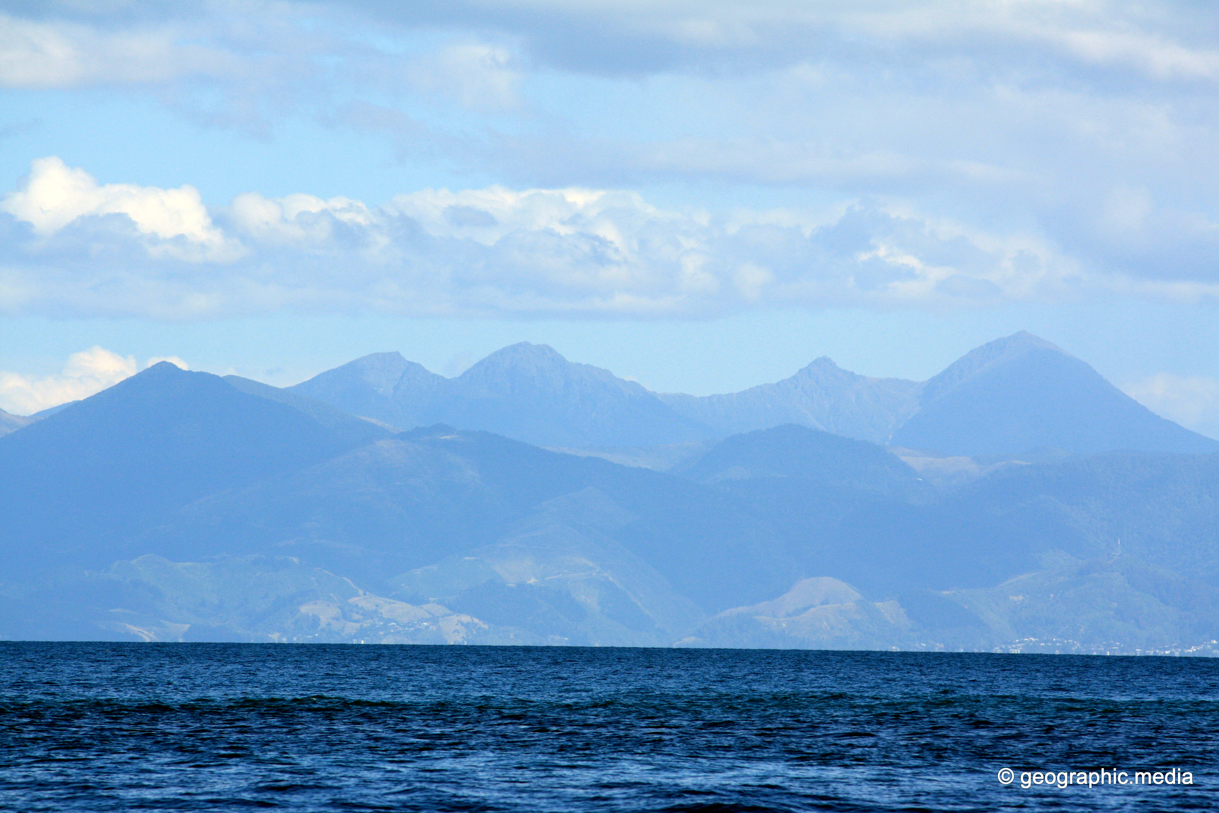 Tasman Bay and Richmond Range