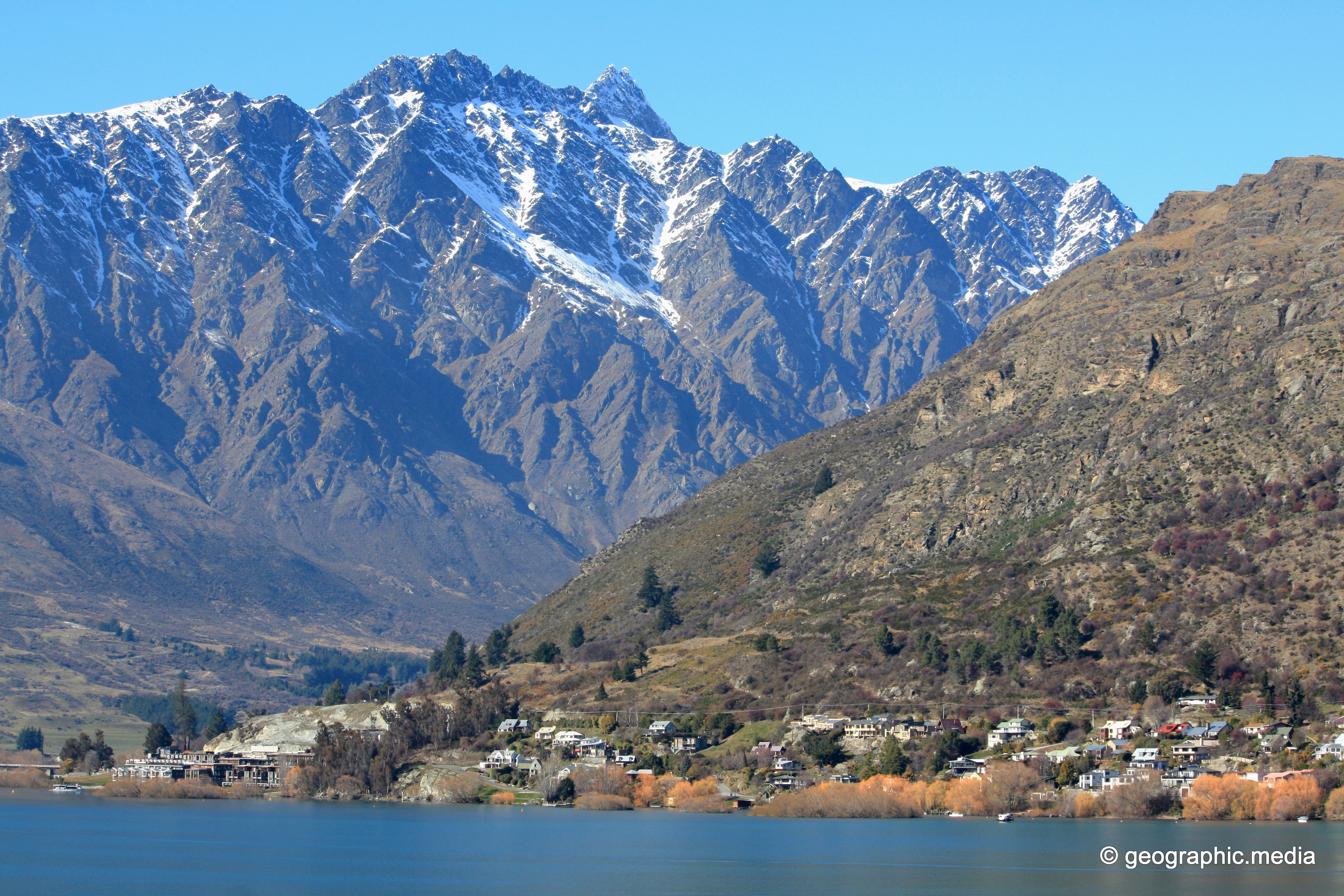 Mountain Views from Frankton Arm Queenstown