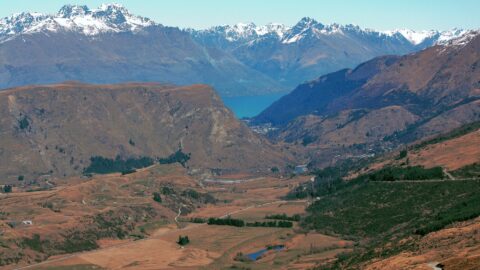 Arthurs Point Queenstown from Coronet Peak