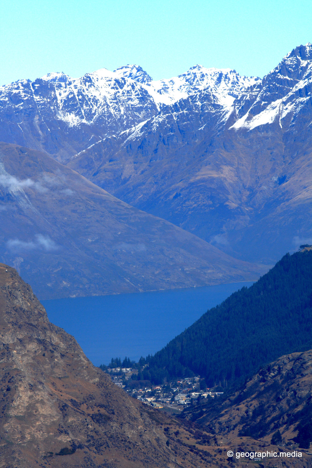 Queenstown Mountains Geographic Media