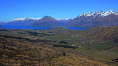 View from Windy Point Queenstown