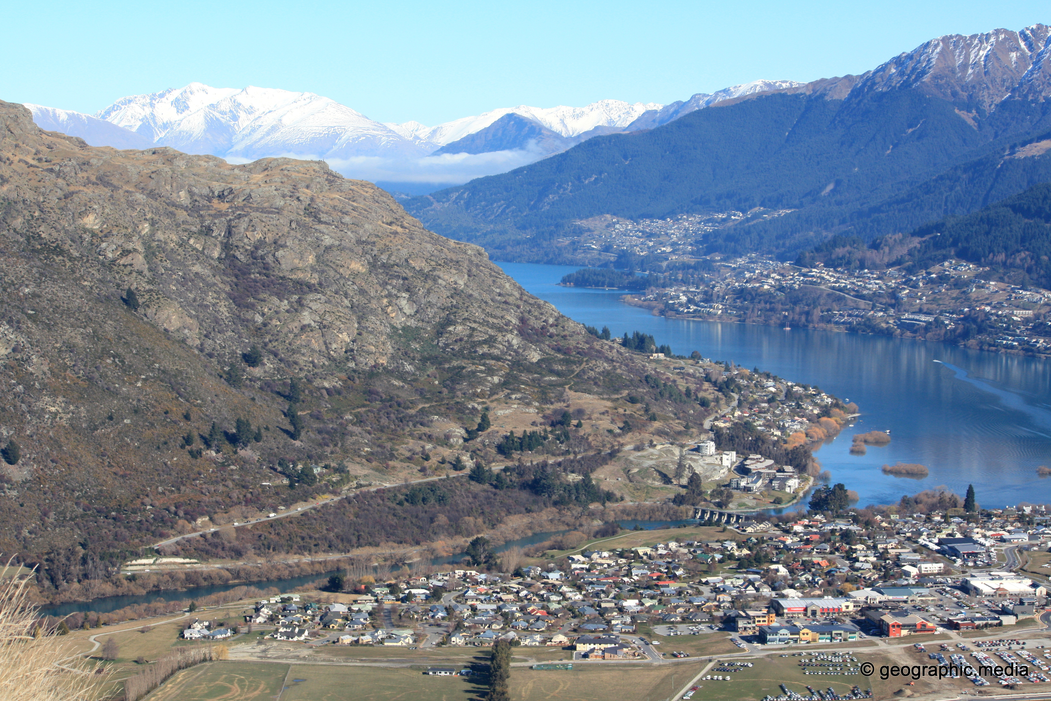 View from the Remakables Queenstown