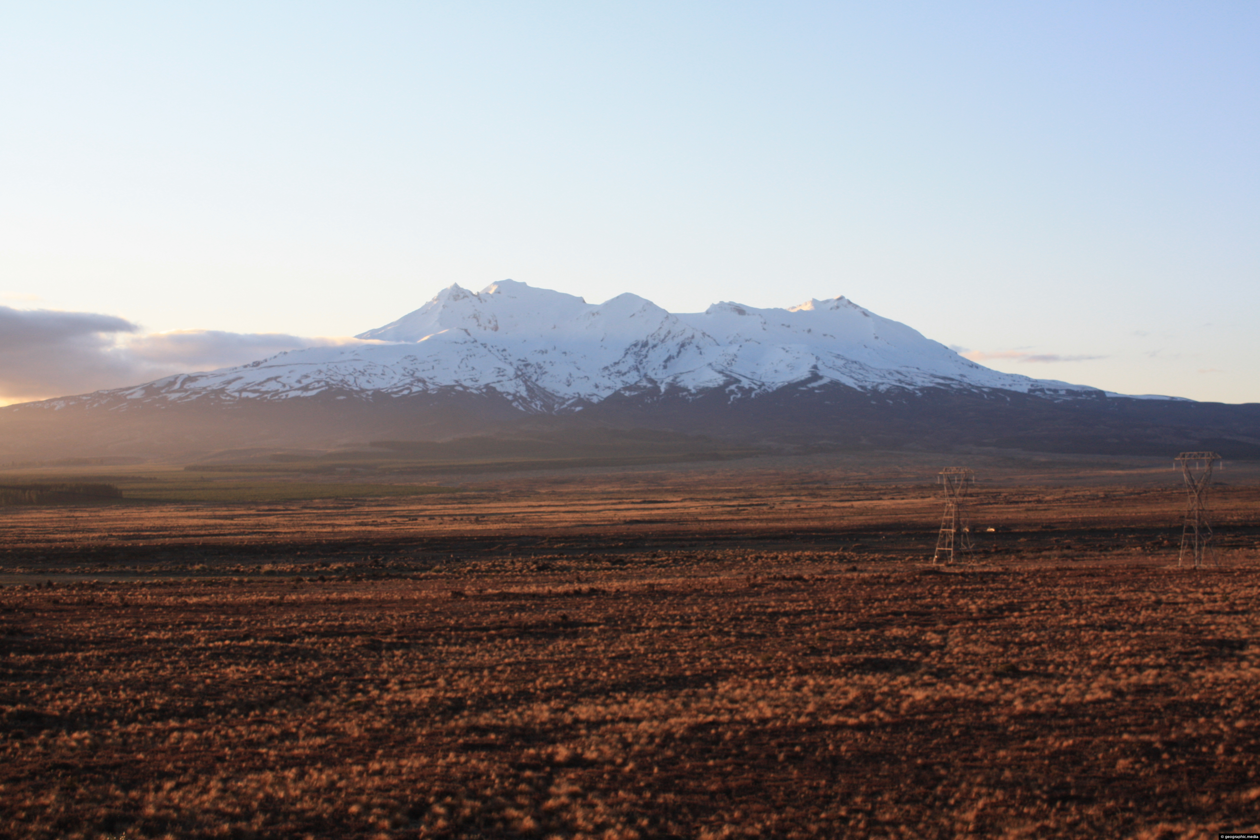 Rangipo Desert & Mount Ruapehu
