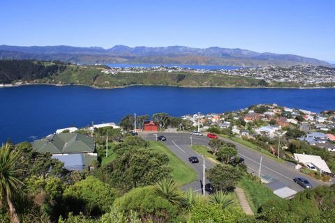 Evans Bay in Wellington