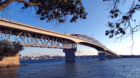 Auckland Harbour Bridge view