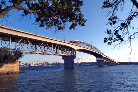 Auckland Harbour Bridge view