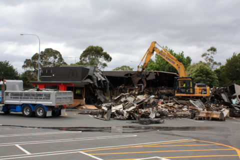 Silverstream McDonald's Destroyed by Fire