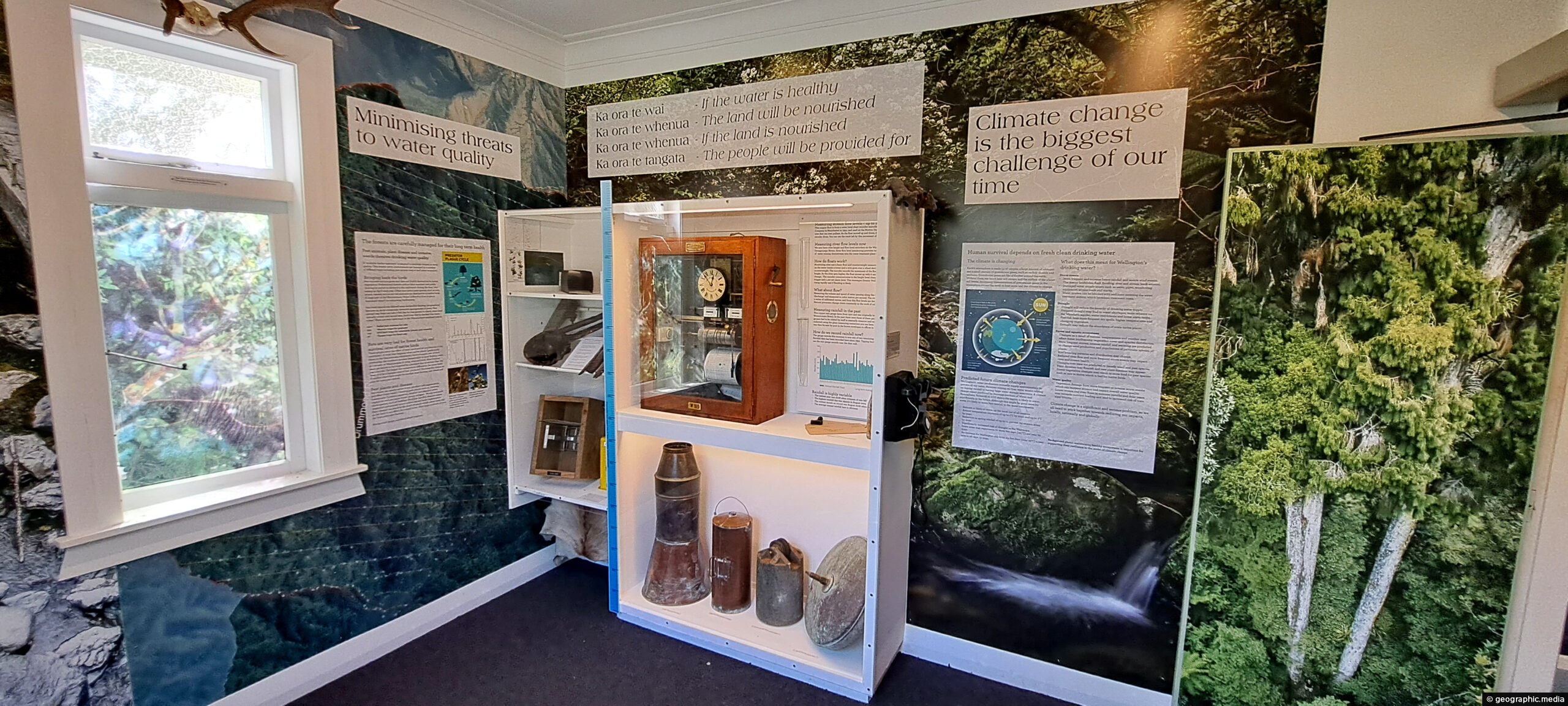 Wainuiomata Waterworks Museum Display - Geographic Media