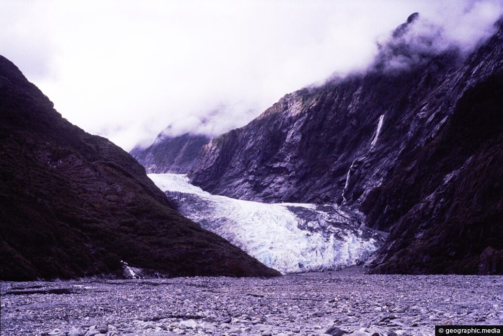 Franz Josef Glacier in the Year 2000