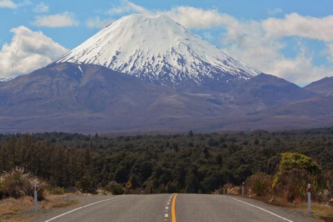Mount Ngauruhoe & Highway