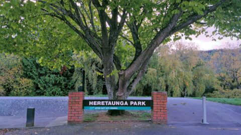 Heretaunga Park Entrance