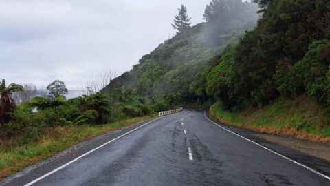 Moores Valley Road in Mist