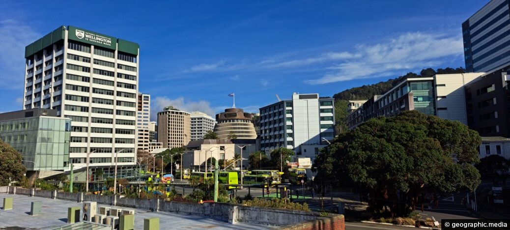 Wellington Station Bus & Buildings