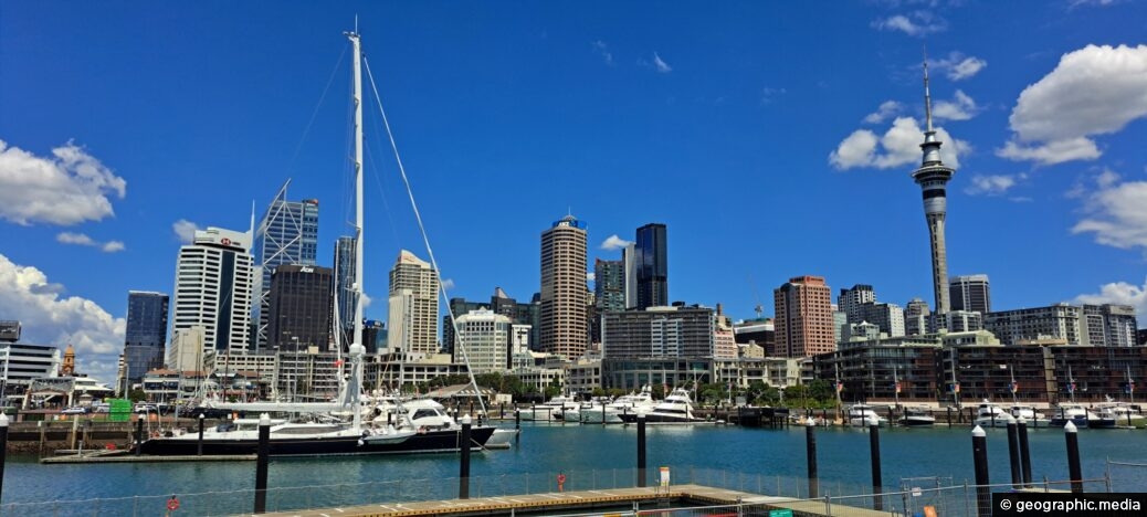 Auckland Harbour and Skyline