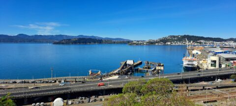 Wellington Harbor and Docks