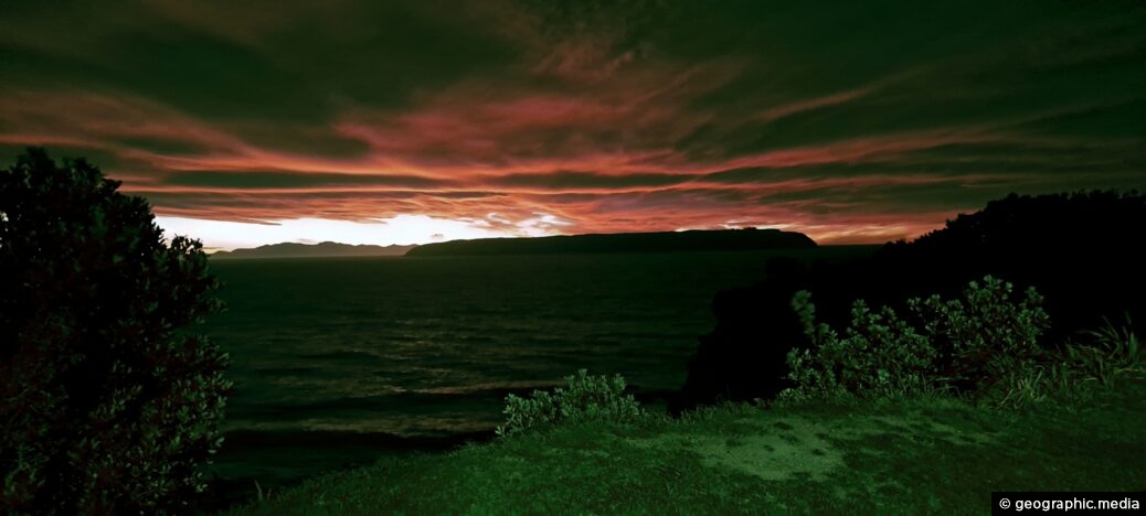 Sunset View of Mana Island