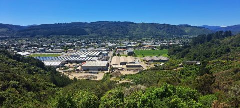 Upper Hutt from Wallaceville Rd