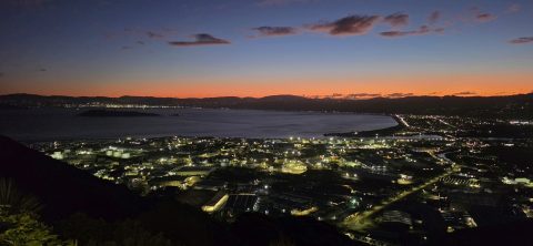Wellington Harbour Sunset
