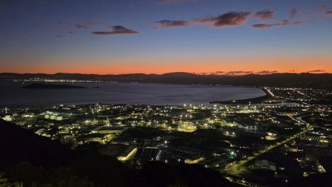 Wellington Harbour Sunset
