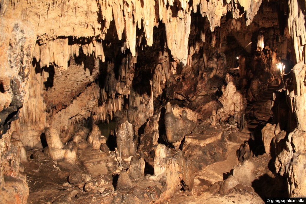 View of Anahulu Cave on Tongatapu Island