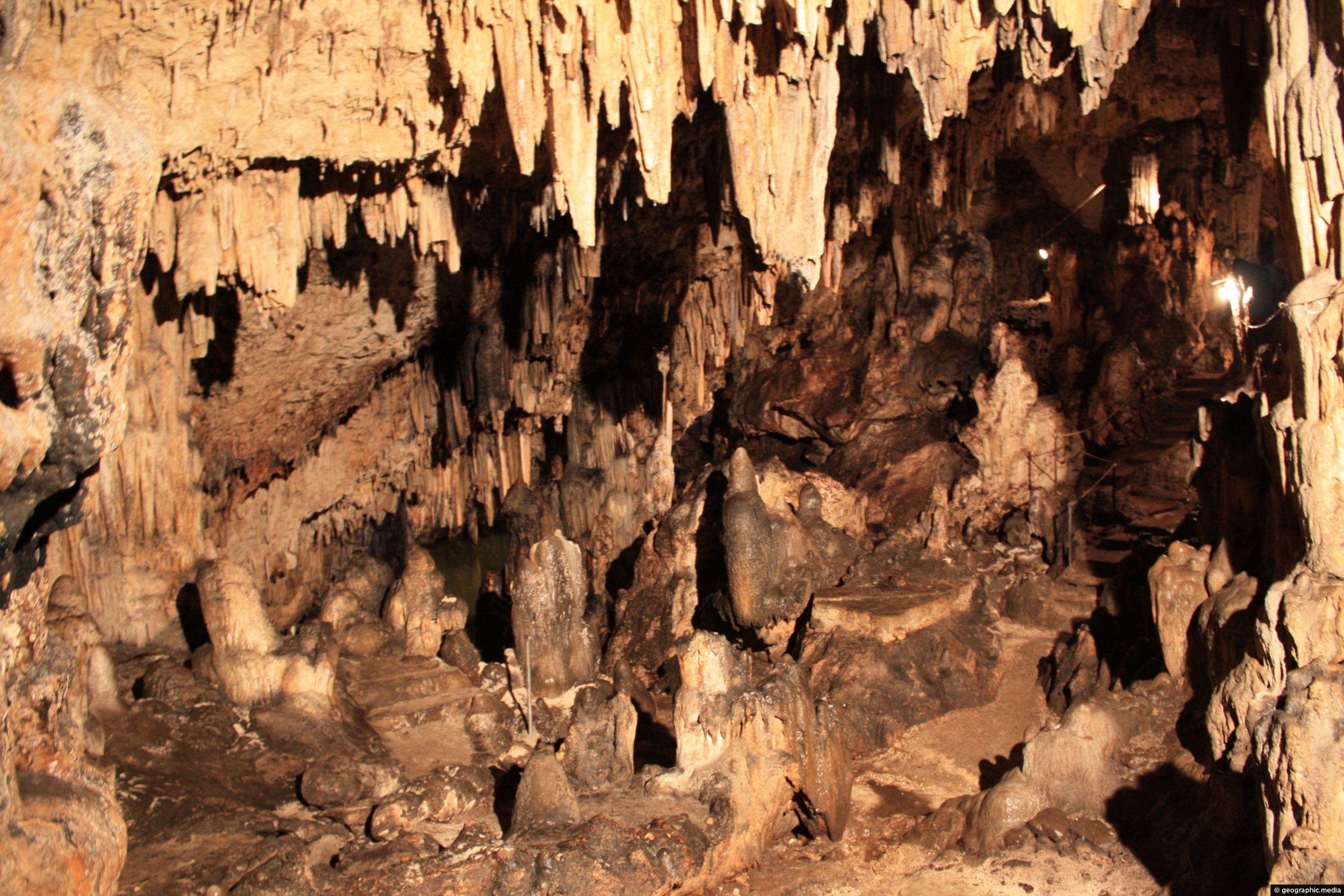 View of Anahulu Cave on Tongatapu Island
