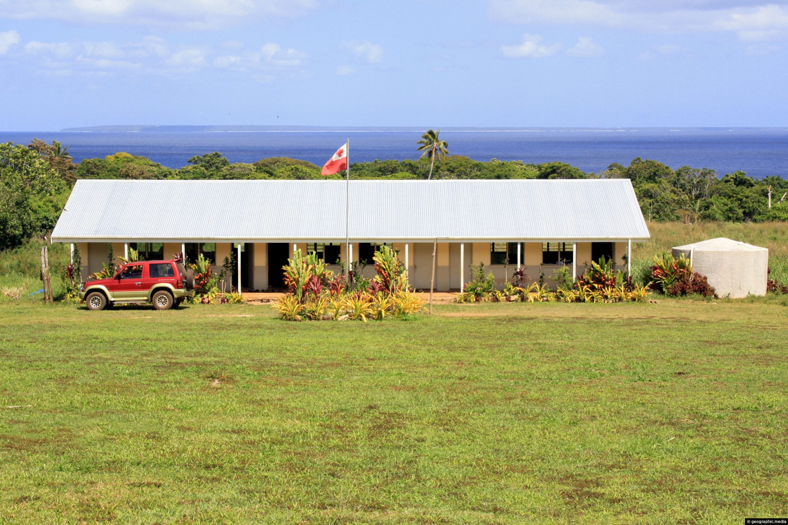 Ohonua Community Hall on Eua Island Tonga