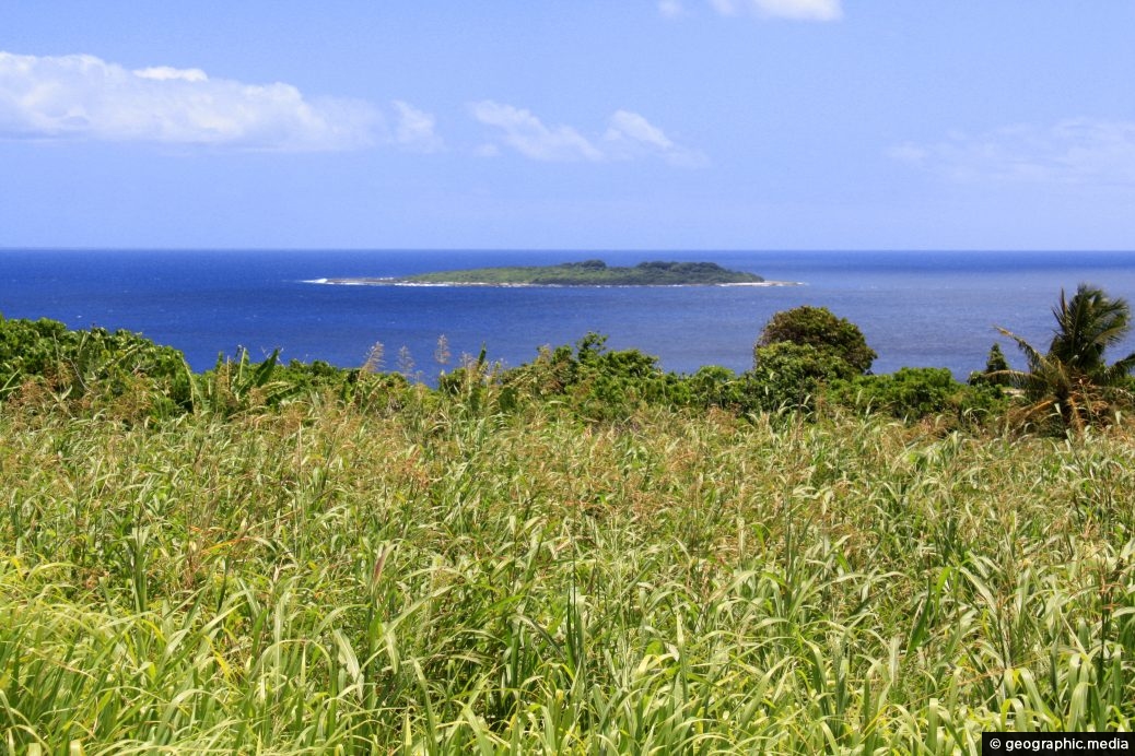 View of Kalau Island from Eua Island
