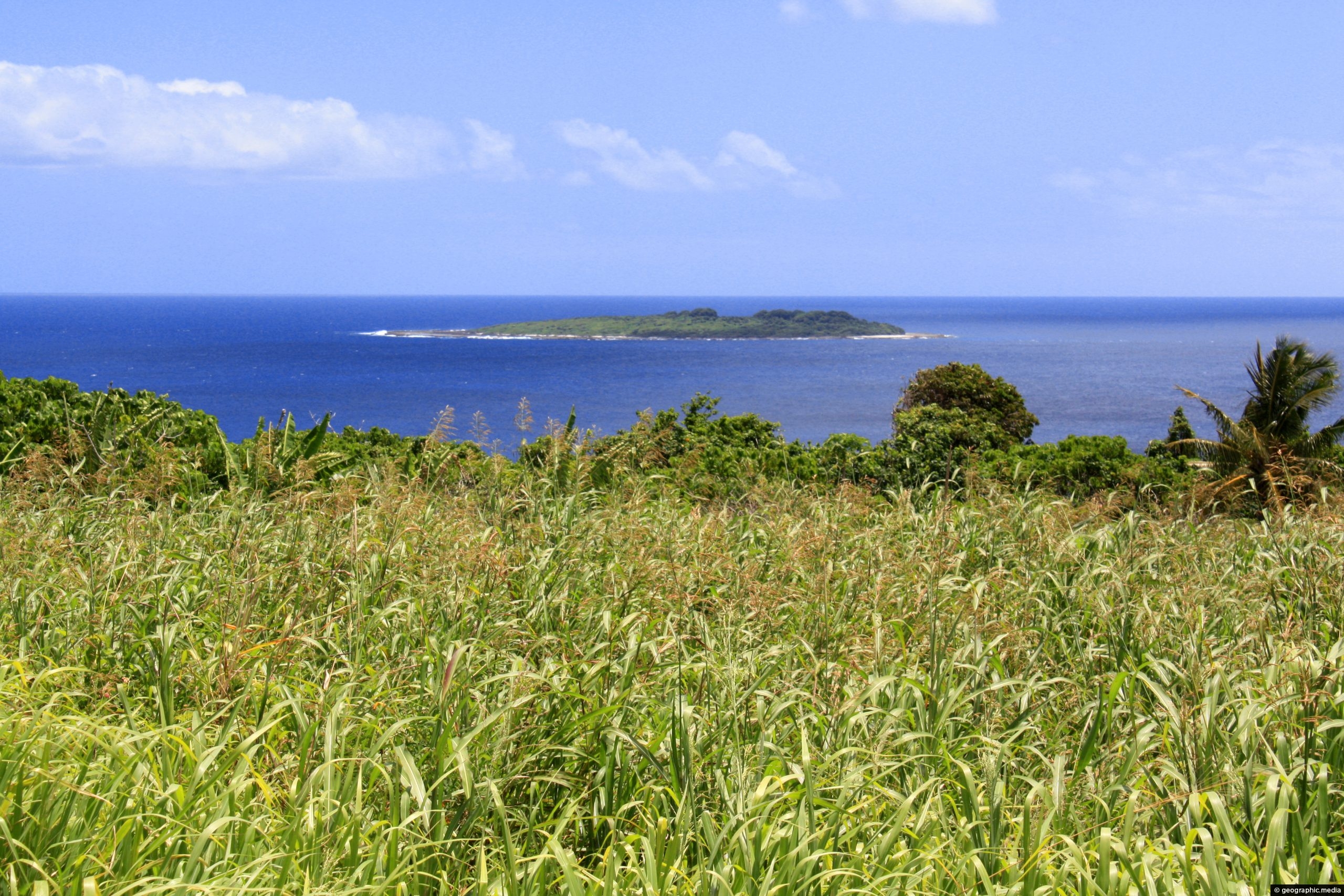 View of Kalau Island from Eua Island