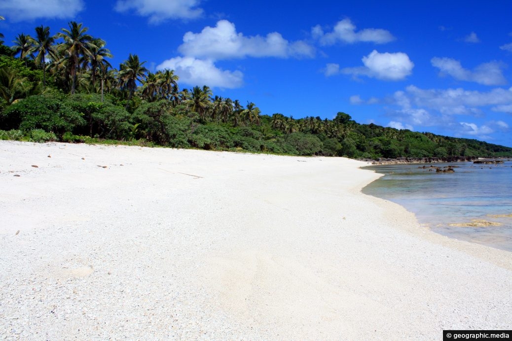 Ha'aluma Beach in Tonga