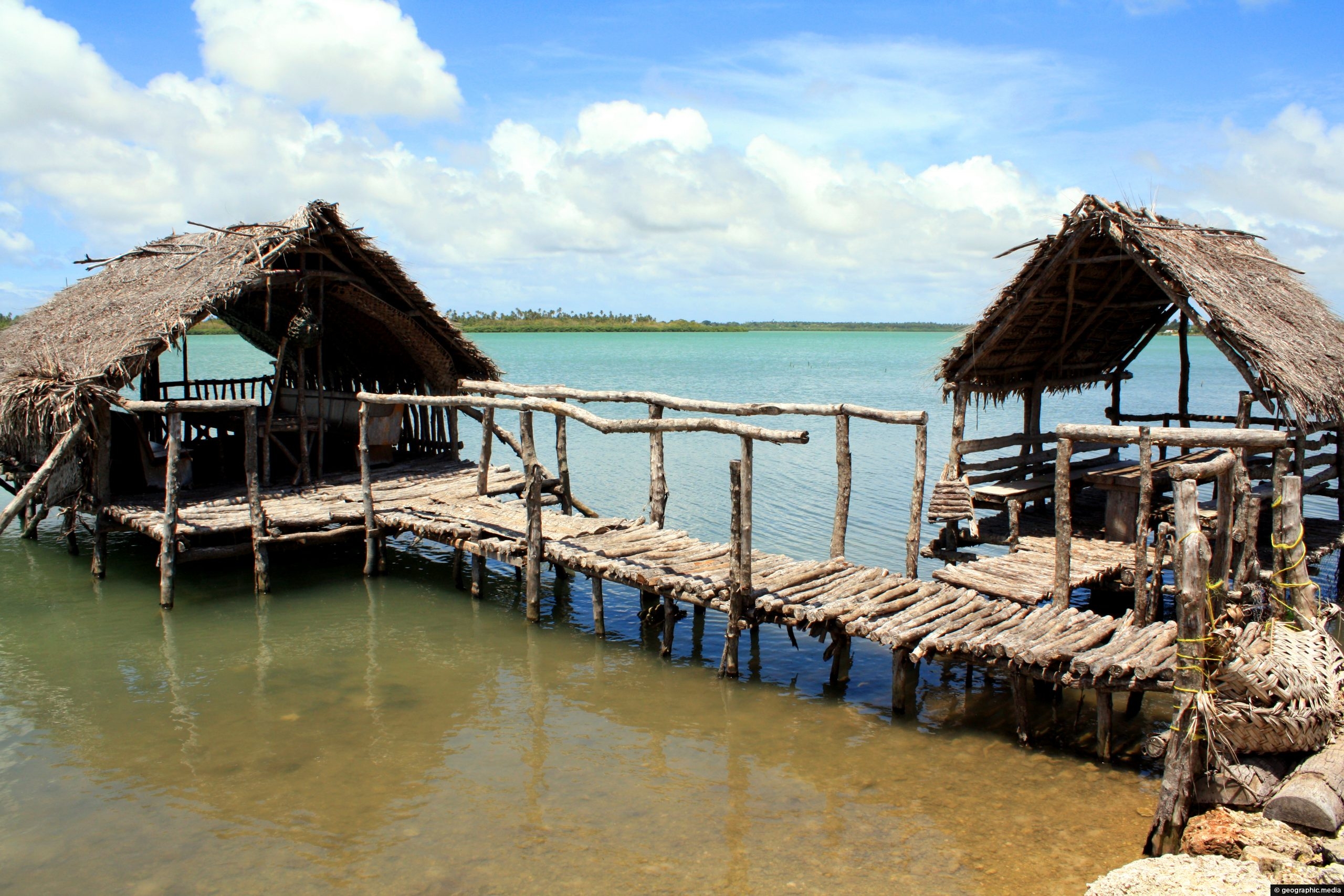 Traditional Wharf in Ancient Tonga