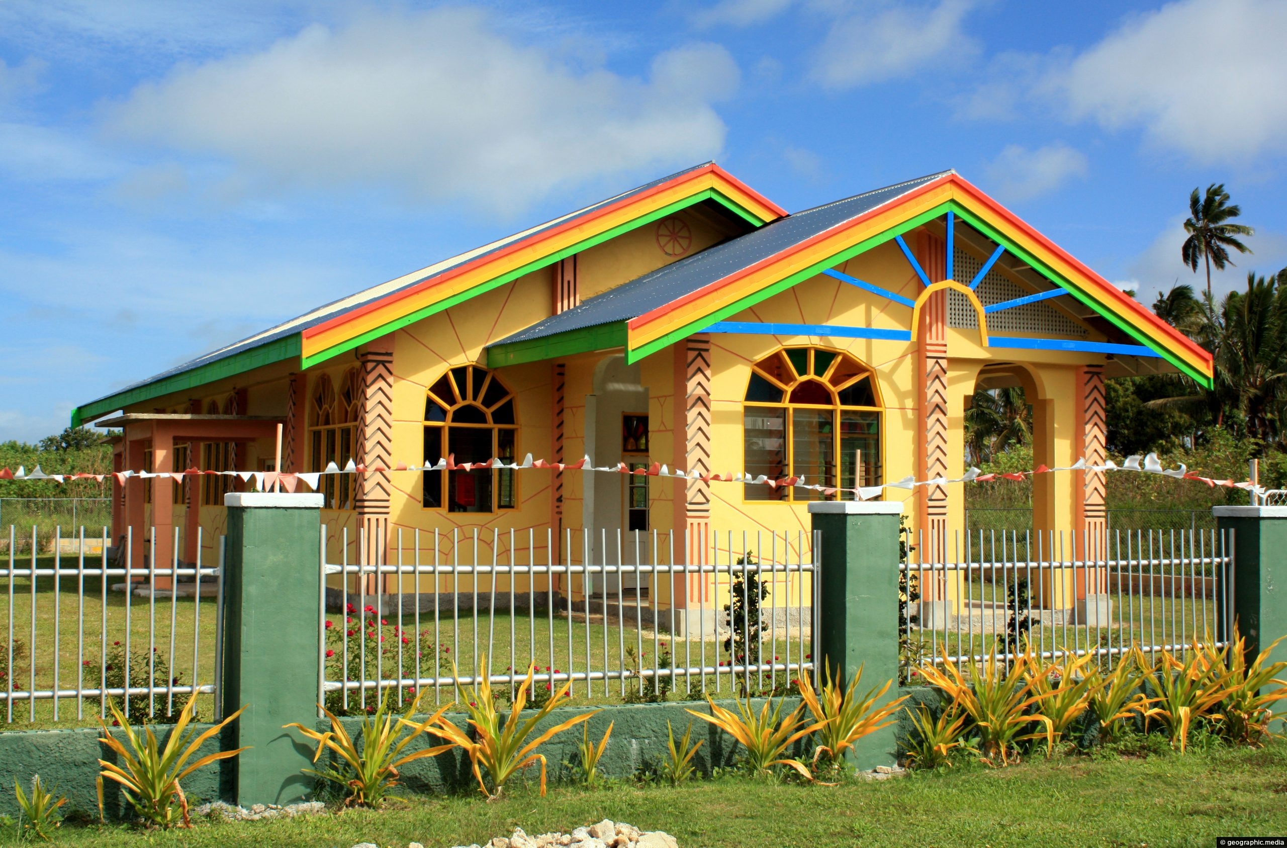 Local Church in a small settlement on Tongatapu