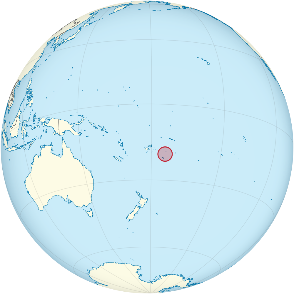 Tonga Location Map