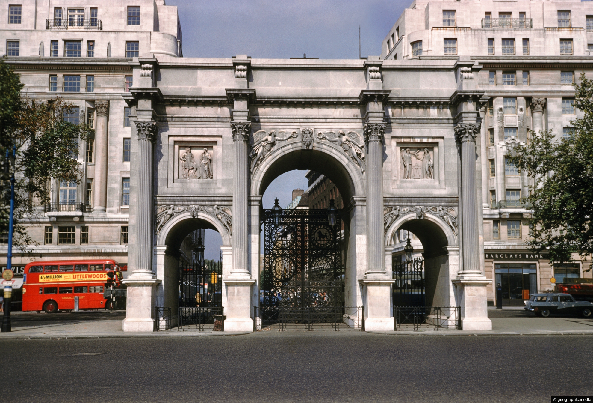 Marble Arch in London England