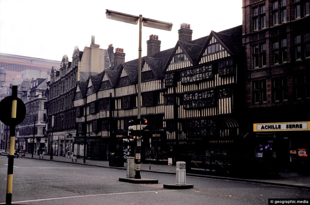 Timber-framed House in High Holborn London