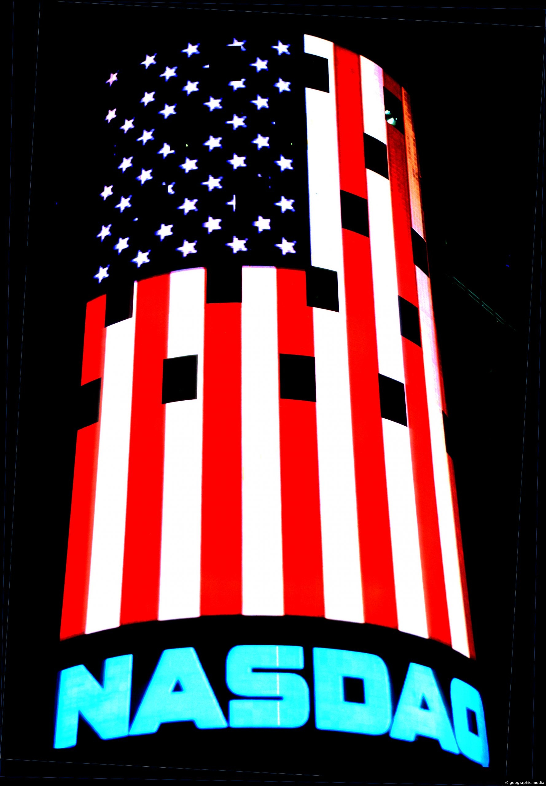 NASDAQ Sign in Times Square