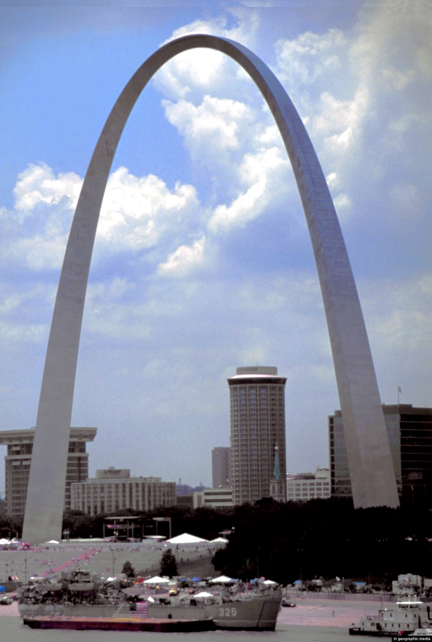 The Gateway Arch in St Louis Missouri